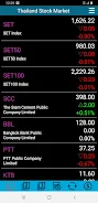 Thailand Stock Market, Stocks 스크린샷 1