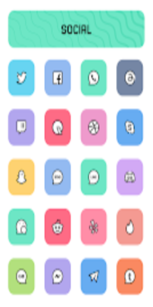 Crayon Adaptive IconPack 螢幕截圖 2