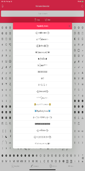 Fancy Text SymbolsMod Apk