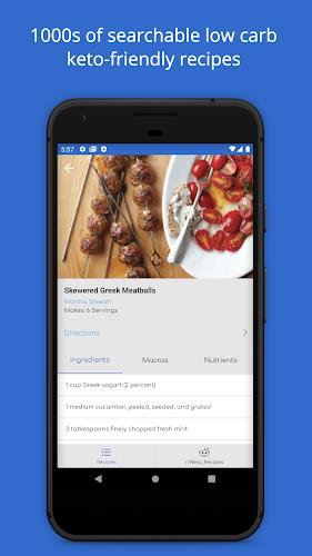 My Keto Low Carb Diet Tracker Zrzut ekranu 2