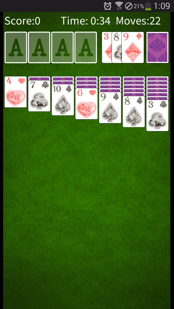 Solitaire Monsters Ảnh chụp màn hình 3