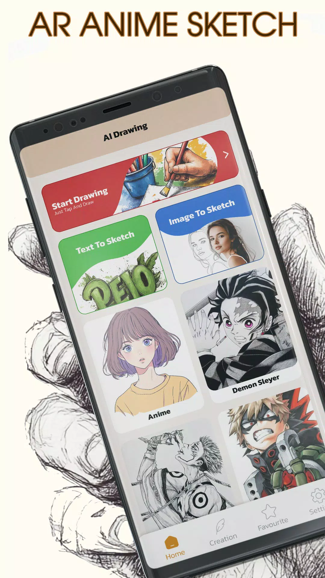 AR Anime Sketch: Trace & Draw Screenshot 0