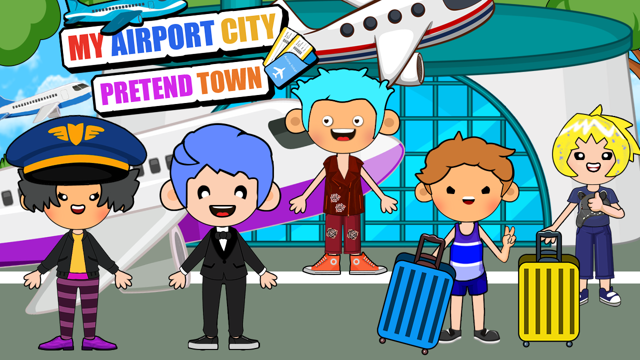 My Airport City : Pretend Town スクリーンショット 0