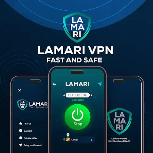 Lamari VPN - Fast & Proxy Captura de pantalla 2