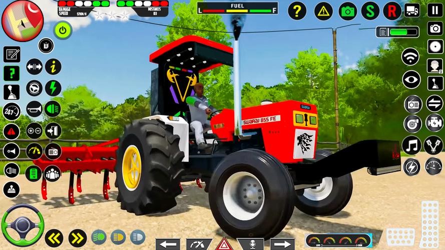 Cargo Tractor Farming Games 3D ภาพหน้าจอ 1