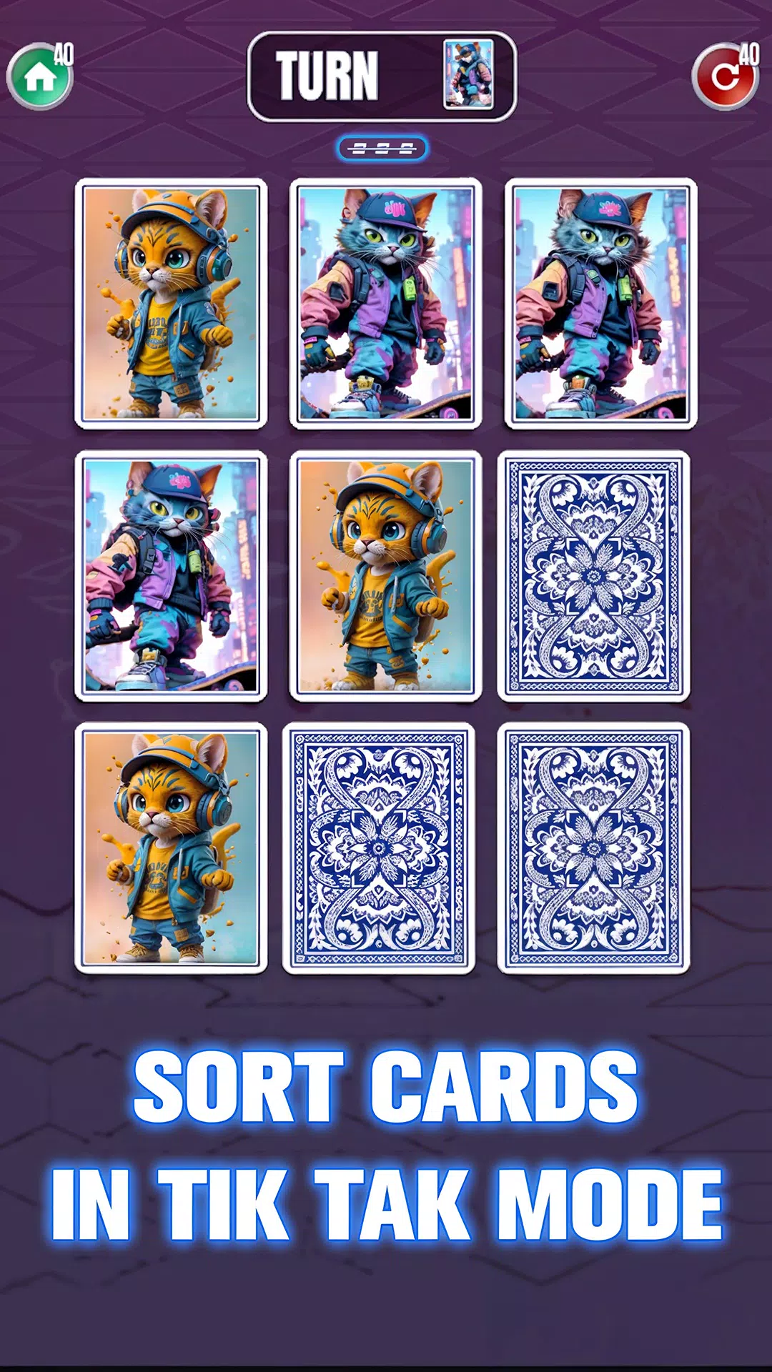 TCG Mini Card Craft Brain Game 스크린샷 0