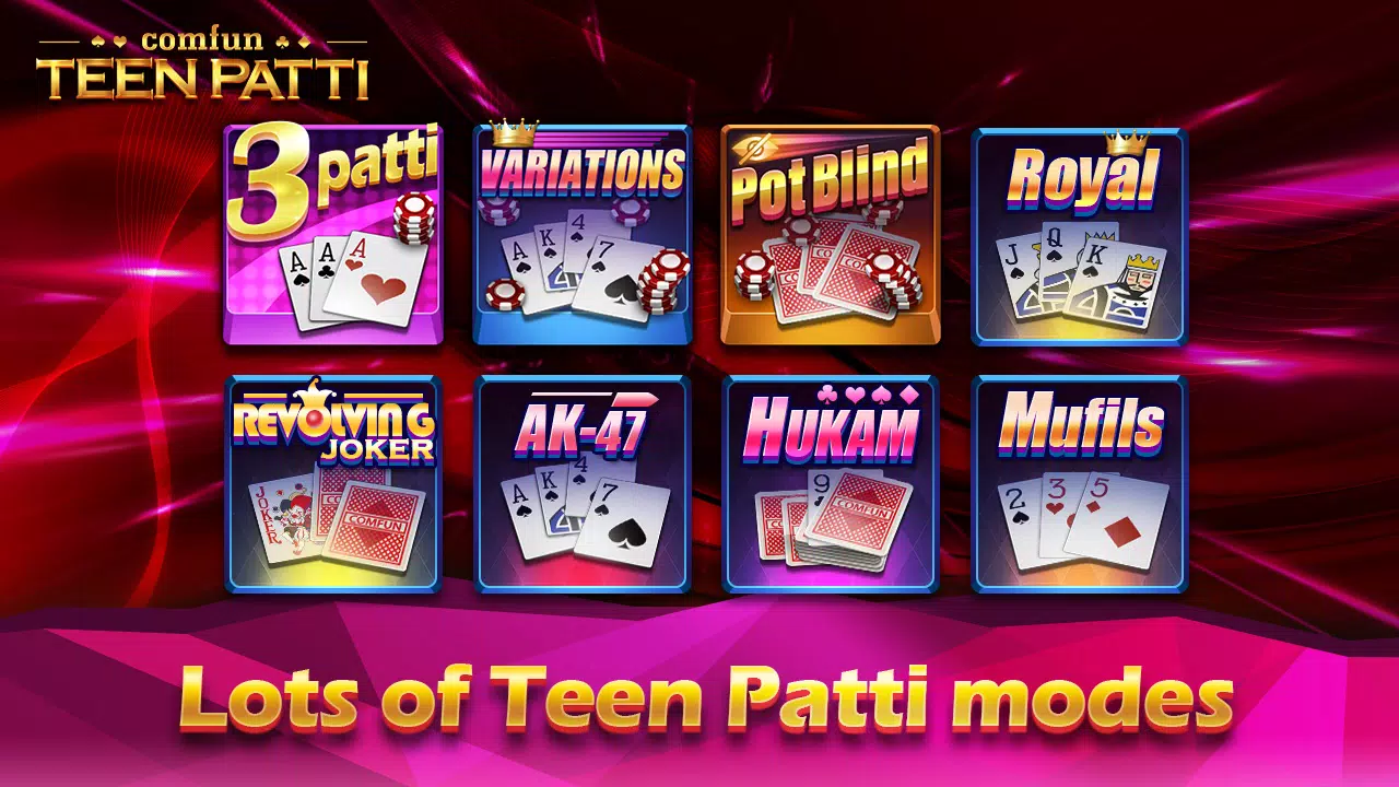 Teen Patti Comfun Card Online 스크린샷 1