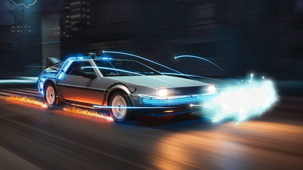 'Time Machine' ที่เป็นสัญลักษณ์จาก Back to the Future กำลังจะคว้าใน CSR2