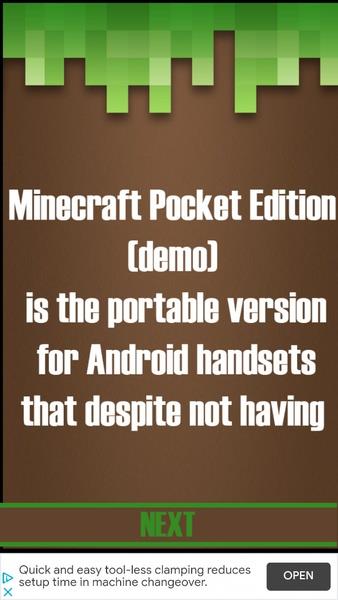 Minecraft Pocket Edition 2018 Guide Ảnh chụp màn hình 0