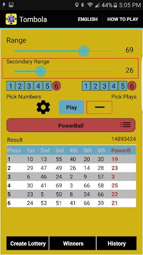 Lottery Strategy Screenshot 3