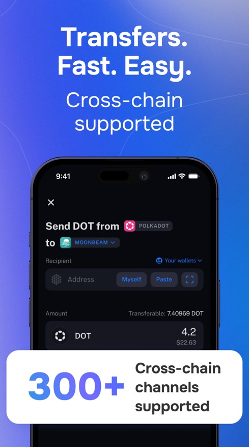 Nova Polkadot Wallet Screenshot 3