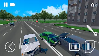 Russian Car Crash Simulator स्क्रीनशॉट 3