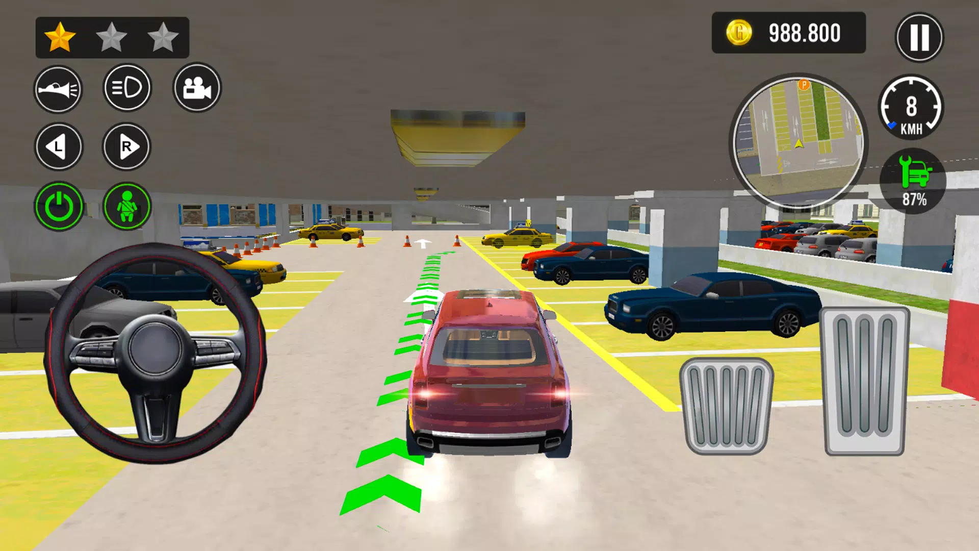 Real Car Parking Master 3D Pro 螢幕截圖 1