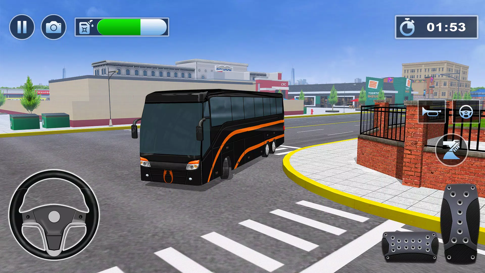 Bus Simulator : 3D Bus Games Screenshot 2