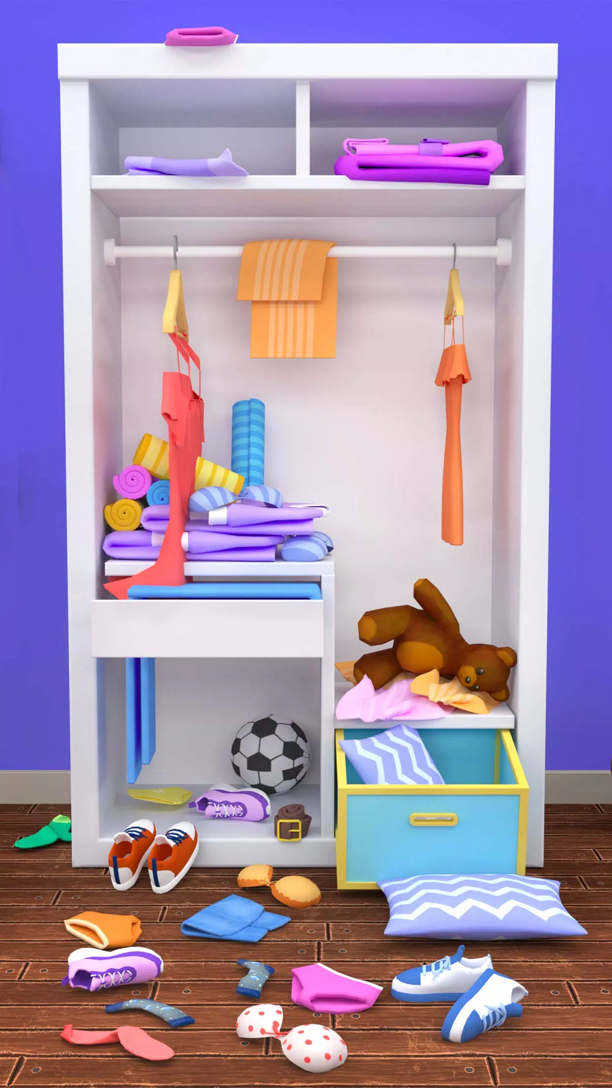 Fill the Closet: Organize Game Captura de tela 0