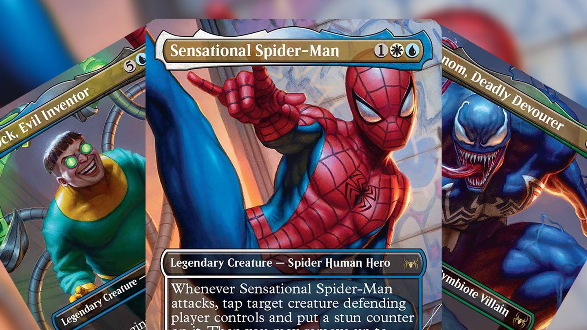 まず、Spider-Man's Magic：The Gathering Crossoverが明らかになりました