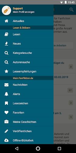 FanFiktion.de Schermafbeelding 0