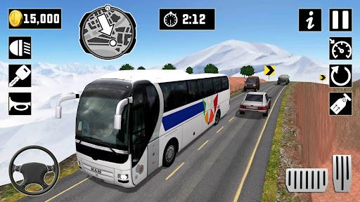 Indian Bus Games Simulator ဖန်သားပြင်ဓာတ်ပုံ 1