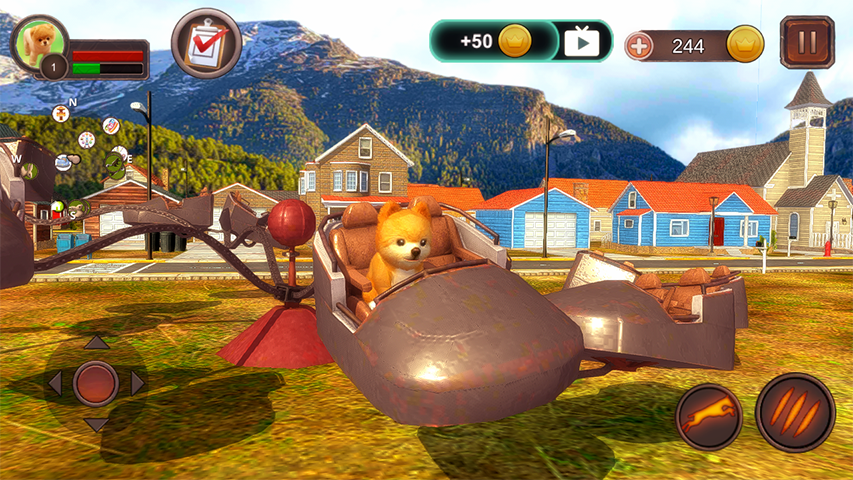 Pomeranian Dog Simulator スクリーンショット 3