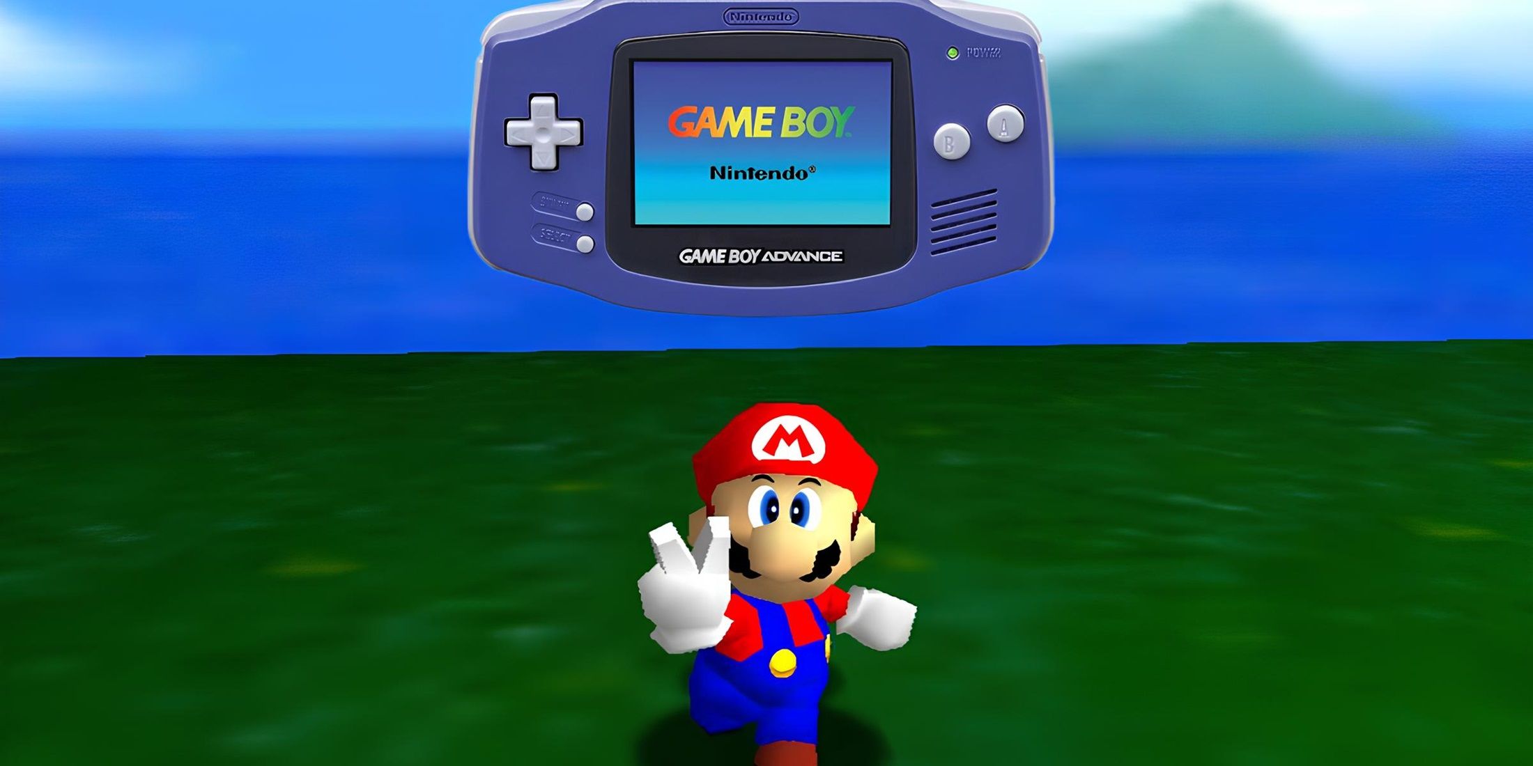 Der Spieler erstellt Super Mario 64 für den Game Boy Advance neu