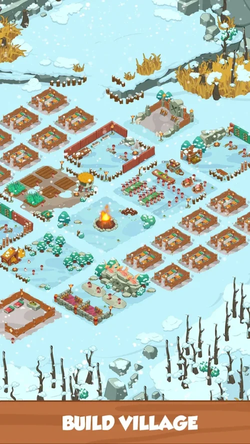 Icy Village: Tycoon Survival Ảnh chụp màn hình 1