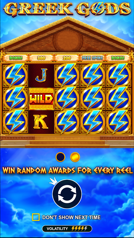 Greek Gods - Slot Casino Game 스크린샷 1