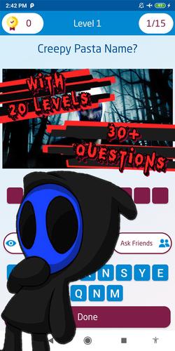 creepypasta quiz Screenshot 2