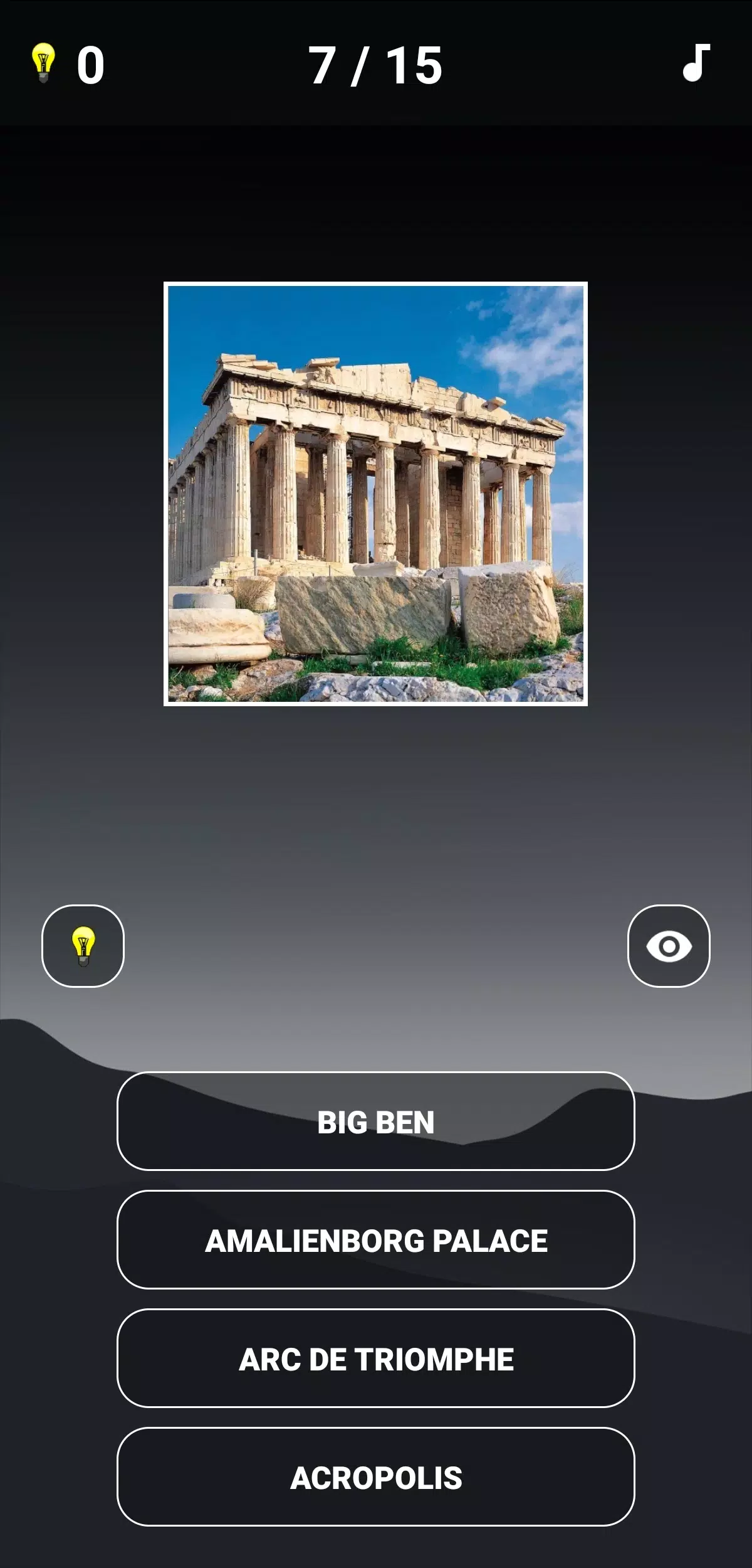 Landmarks Quiz Capture d'écran 0