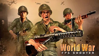 World War Army: War Mission Captura de pantalla 0