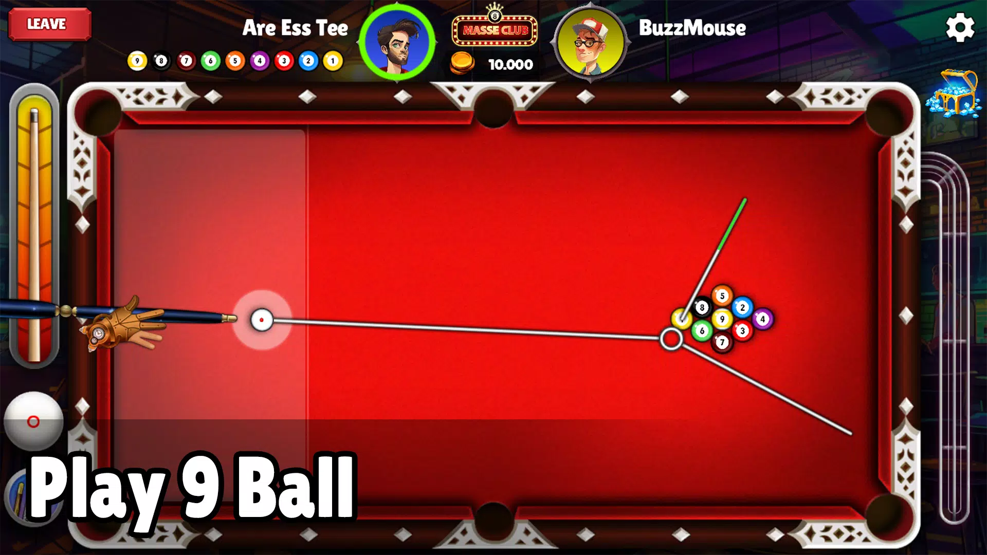 PoolStrike 8 ball pool offline 螢幕截圖 1