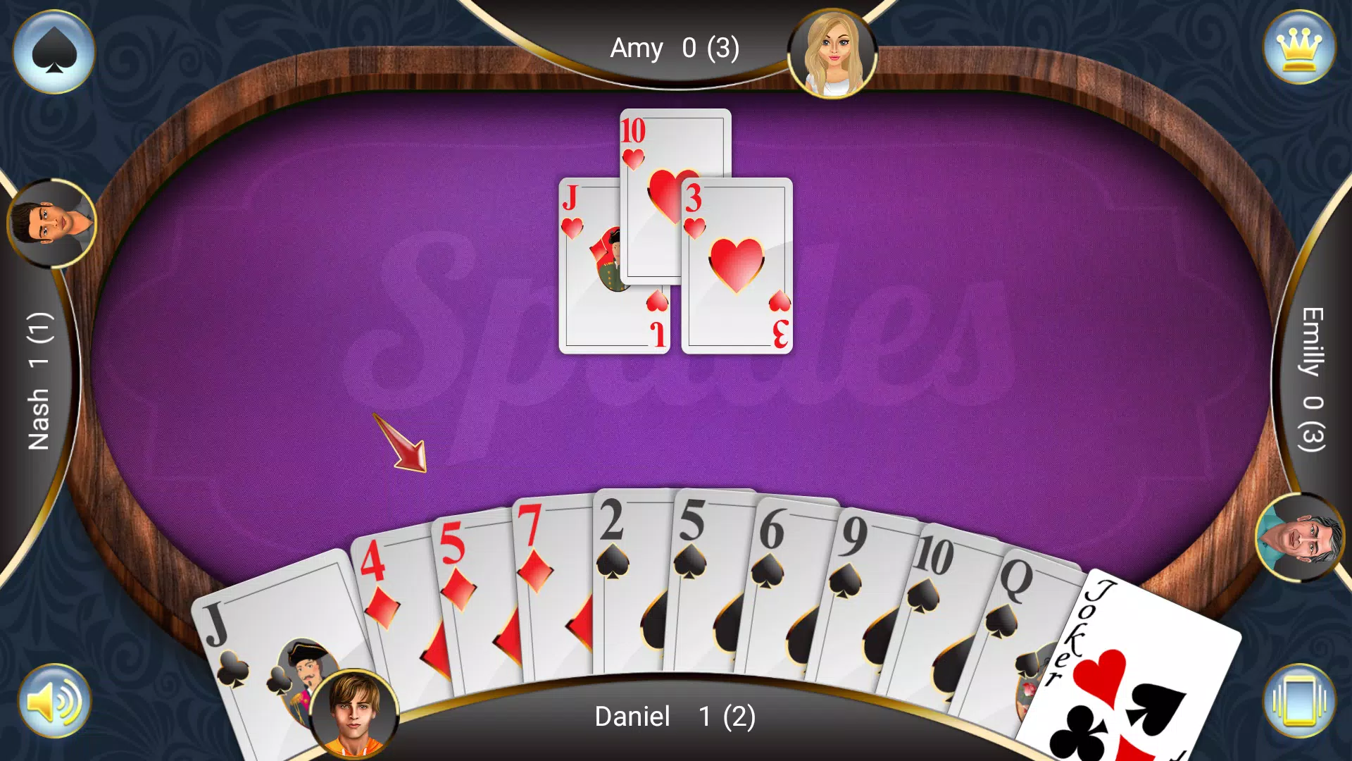 Spades: Card Game ภาพหน้าจอ 2