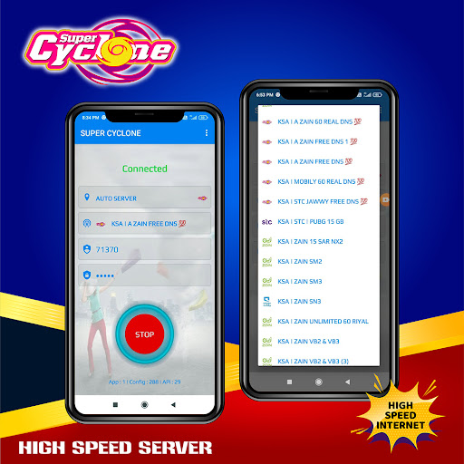 Super Cyclone Vpn ဖန်သားပြင်ဓာတ်ပုံ 0