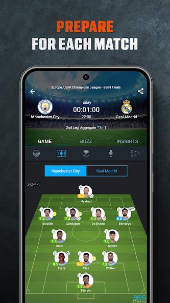 365Scores - Resultados en vivo Captura de pantalla 2