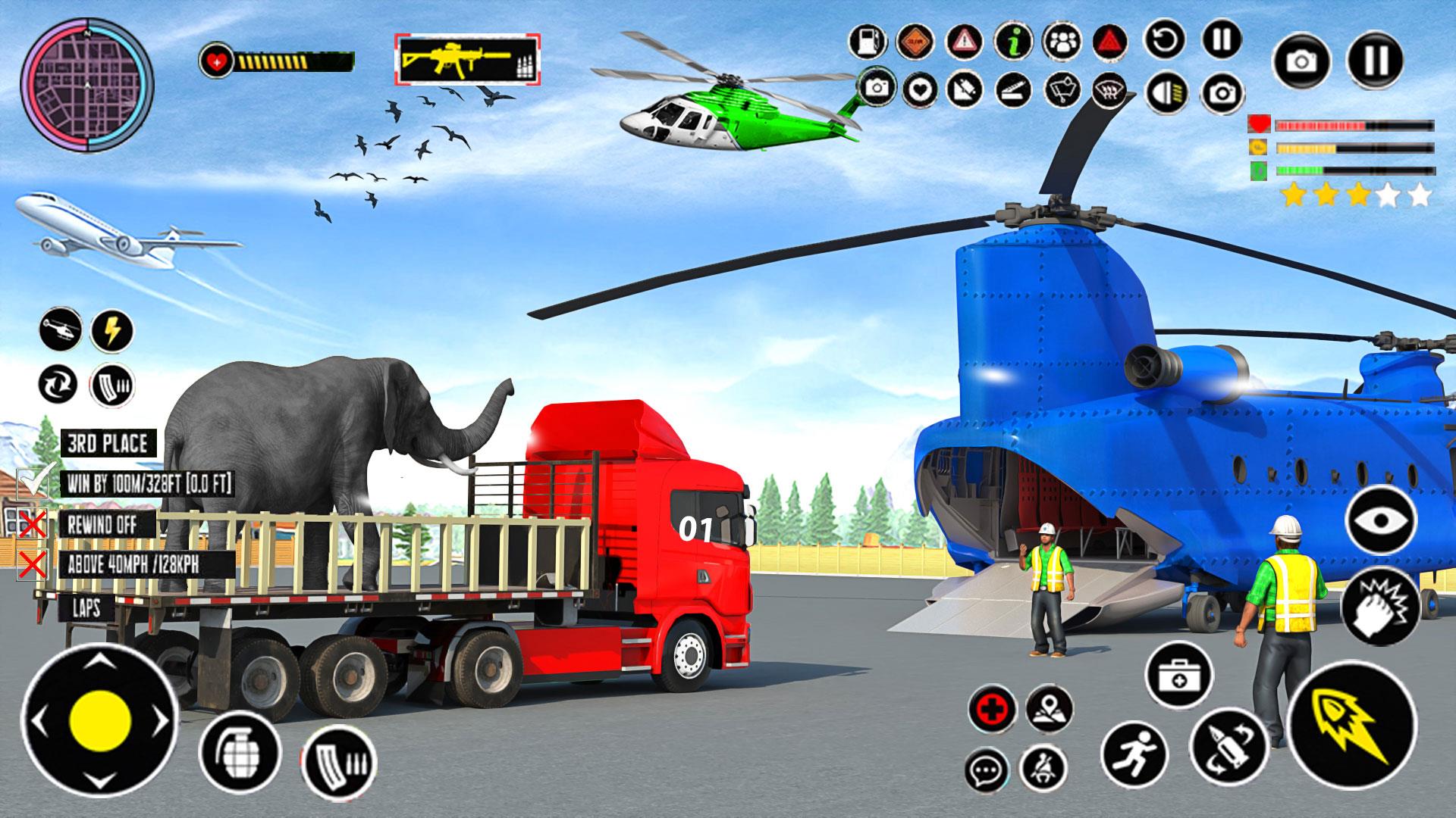 Animals Transport Truck Games স্ক্রিনশট 2