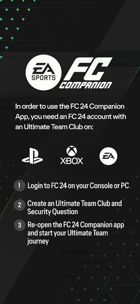 EA SPORTS™ FC 24 Companion スクリーンショット 0