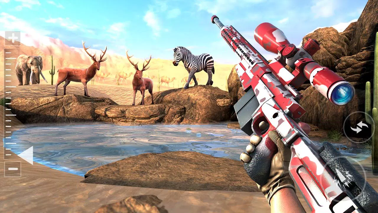 Safari Deer Hunting: Gun Games 스크린샷 1