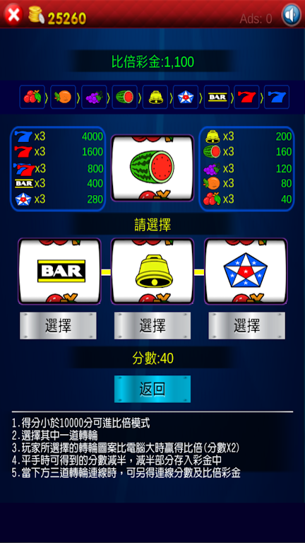 Fruit Slot Machine Casino Zrzut ekranu 2