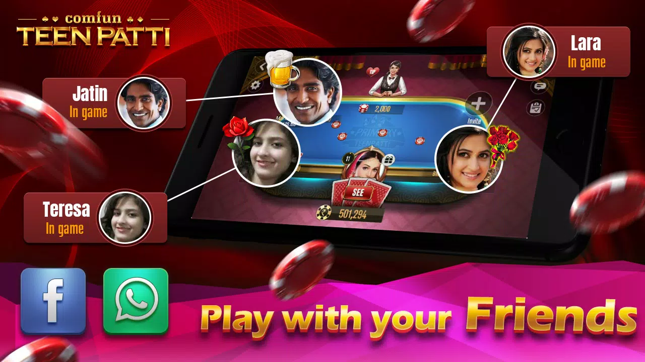 Teen Patti Comfun Card Online 스크린샷 0