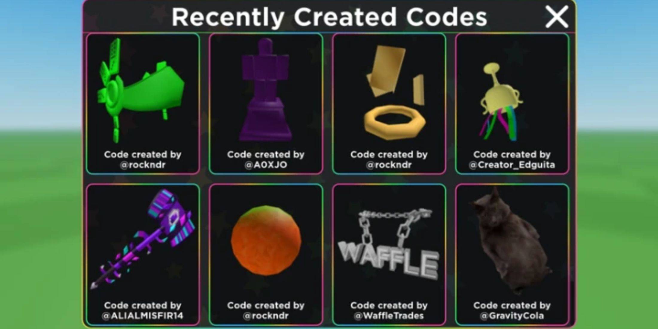 Roblox UGC Limited Codes Released for January 2025