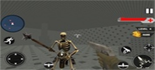 Skeleton Survival War 2019 Captura de pantalla 2