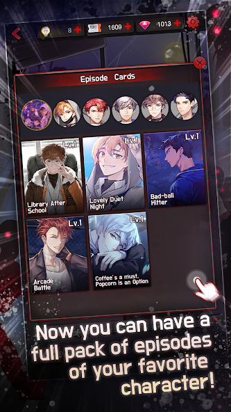 Dangerous Fellows:Otome Dating Mod স্ক্রিনশট 1