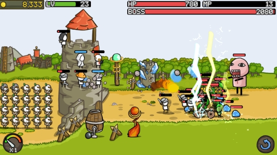 Grow Castle Tower Defense Screenshot 1