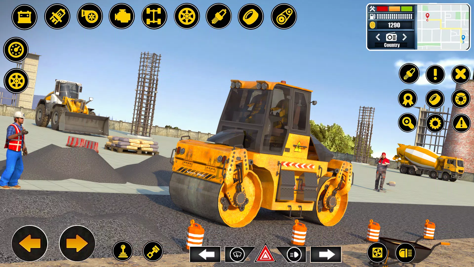 3D City Road Construction Game Screenshot 3