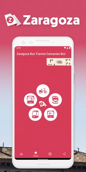 Zaragoza Bus Tranvía Cercanías Скриншот 0