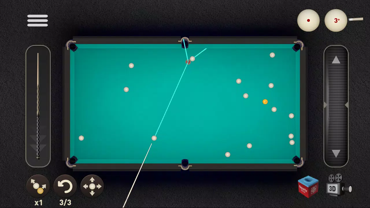 Schermata Pool 3D: pyramid billiard game 2