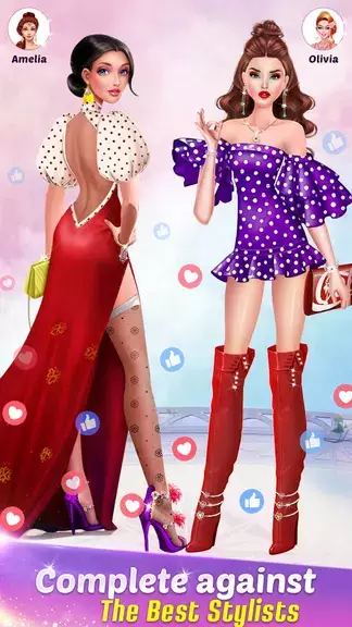 Fashion Game: Makeup, Dress Up 스크린샷 1