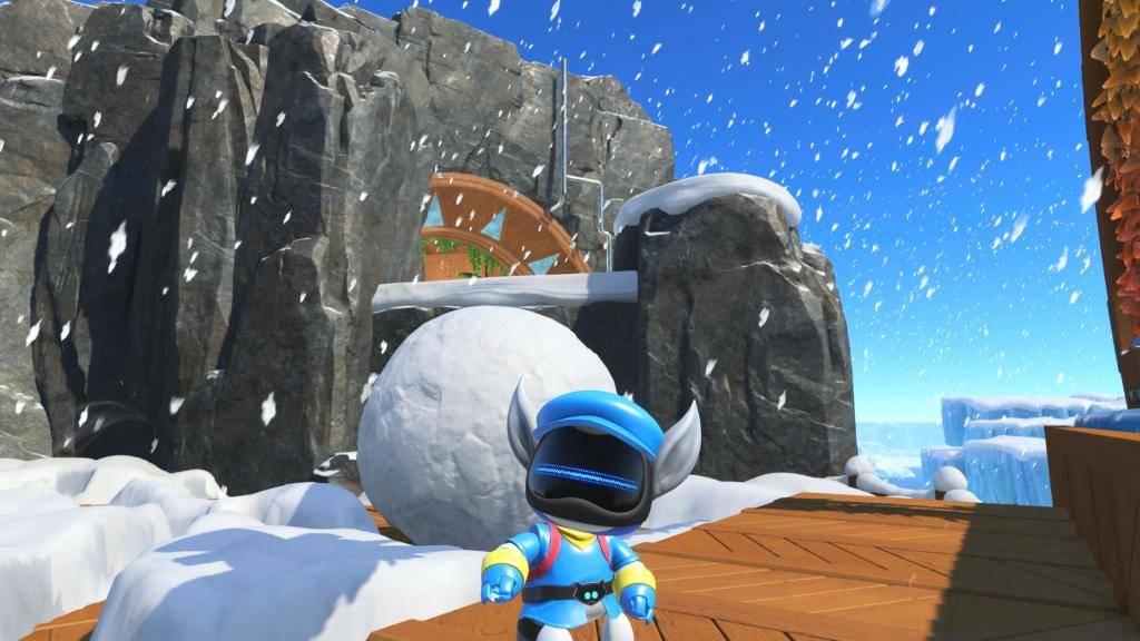 Frozen Meal secret Portal Location in Astro Bot