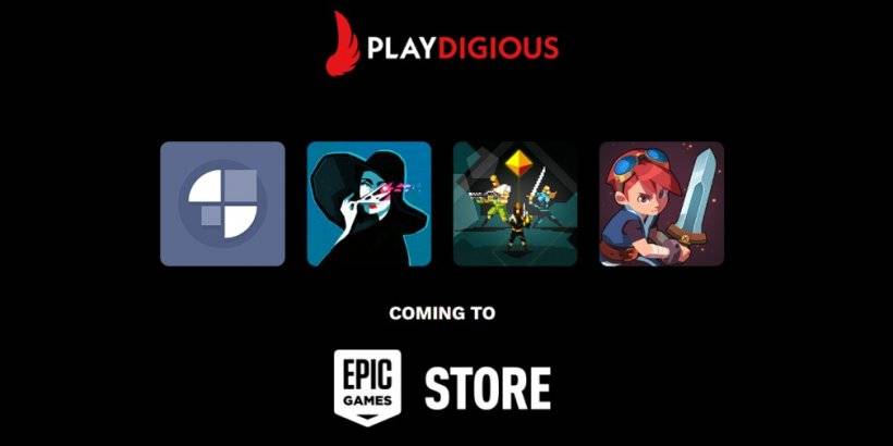 PlayDigious выпустит четыре игры в магазине Epic Games на Android и iOS