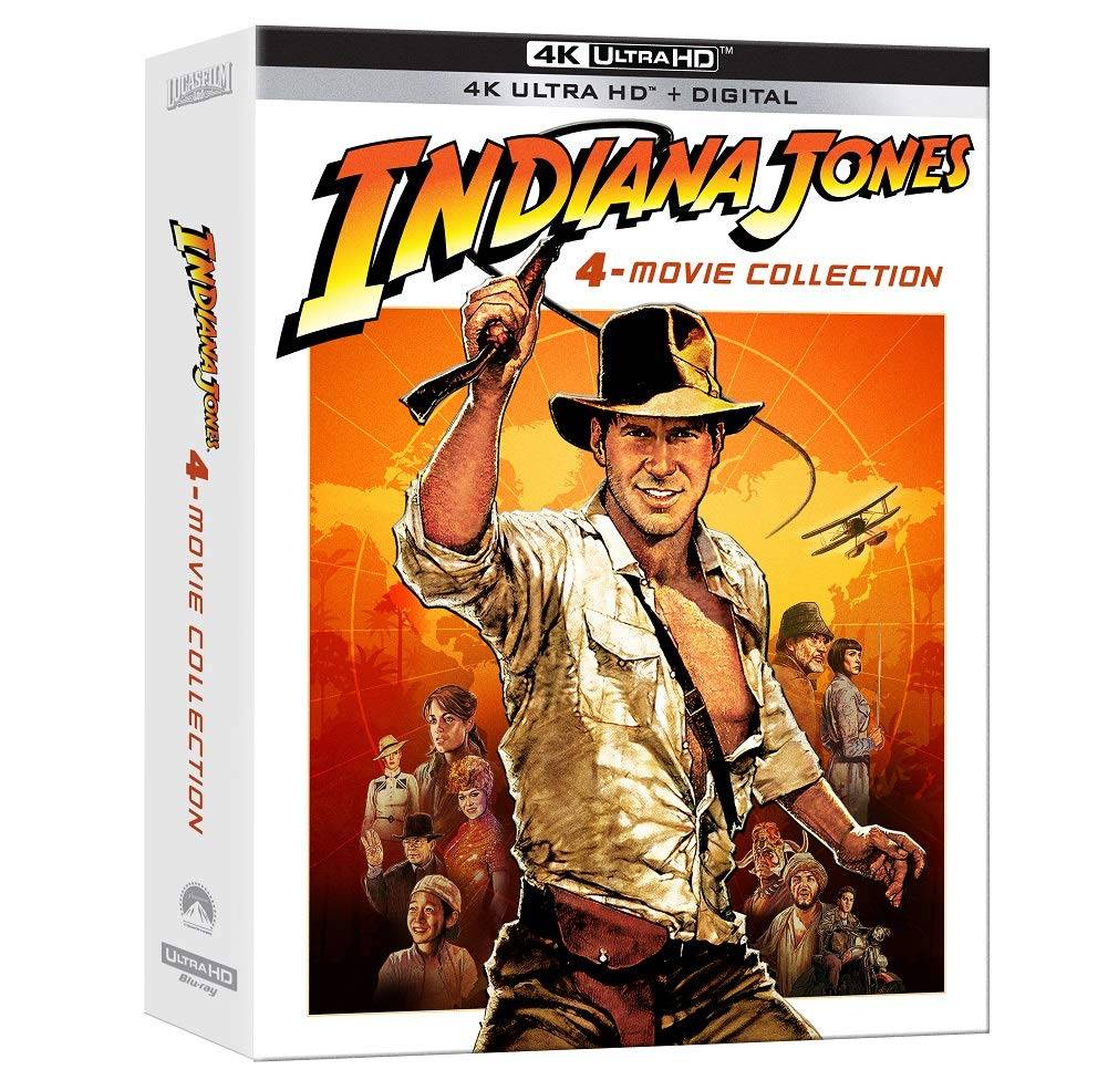 4K UHD + Blu-Ray Indiana Jones 4-Movie Collection