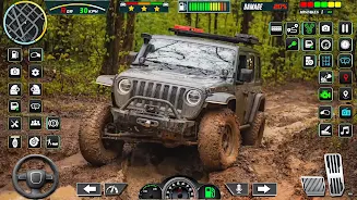 Offroad Mud Jeep Simulator 3d Скриншот 0